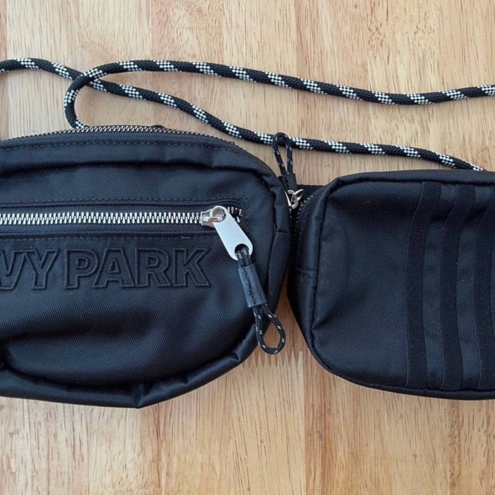 Ivy park belt bag black